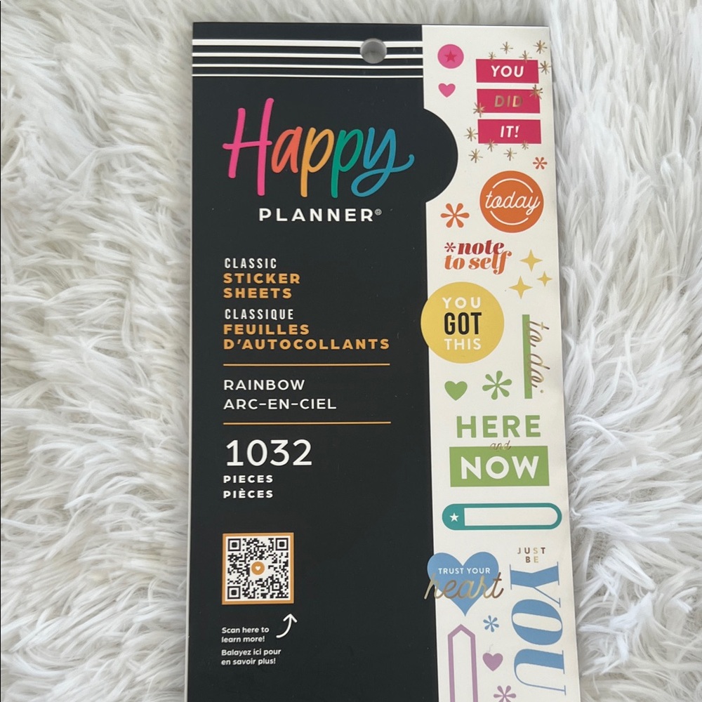 Happy Planner Rainbow Sticker Value Pack 1032 pcs